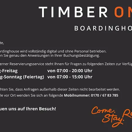 Timber One Boardinghouse 公寓式酒店