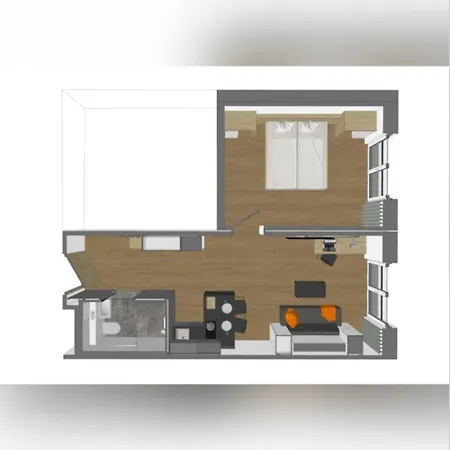 Timber One Boardinghouse Lägenhetshotell 3*