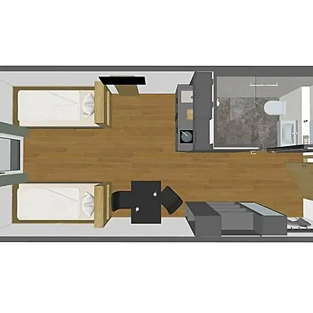Lägenhetshotell Timber One Boardinghouse 3*