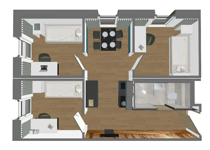 Apart Otel Timber One Boardinghouse Dorfen