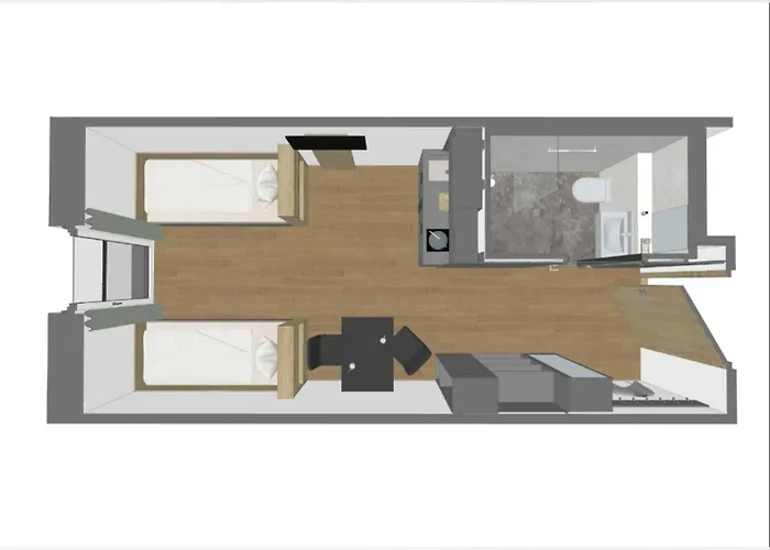 Timber One Boardinghouse Apart Otel